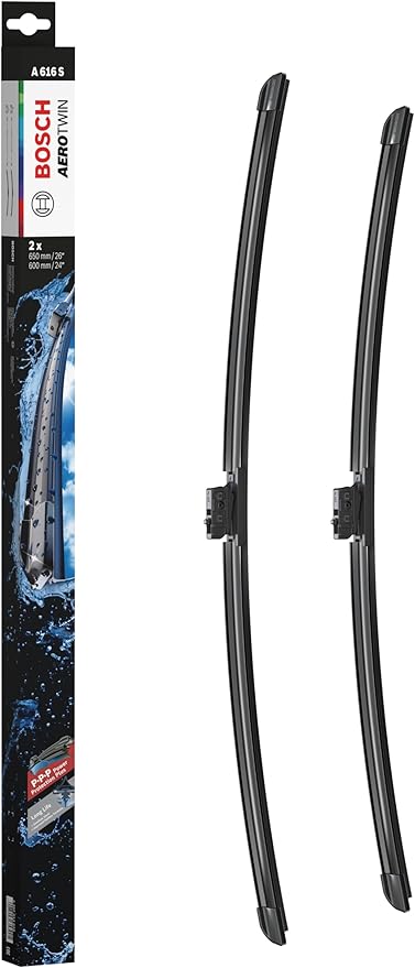 Bosch Aerotwin Wiper Blade Set 600/650mm Fits Mercedes Benz Sprinter 4-T, Sprinter 3,5-t, Sprinter 5-T (A616S)