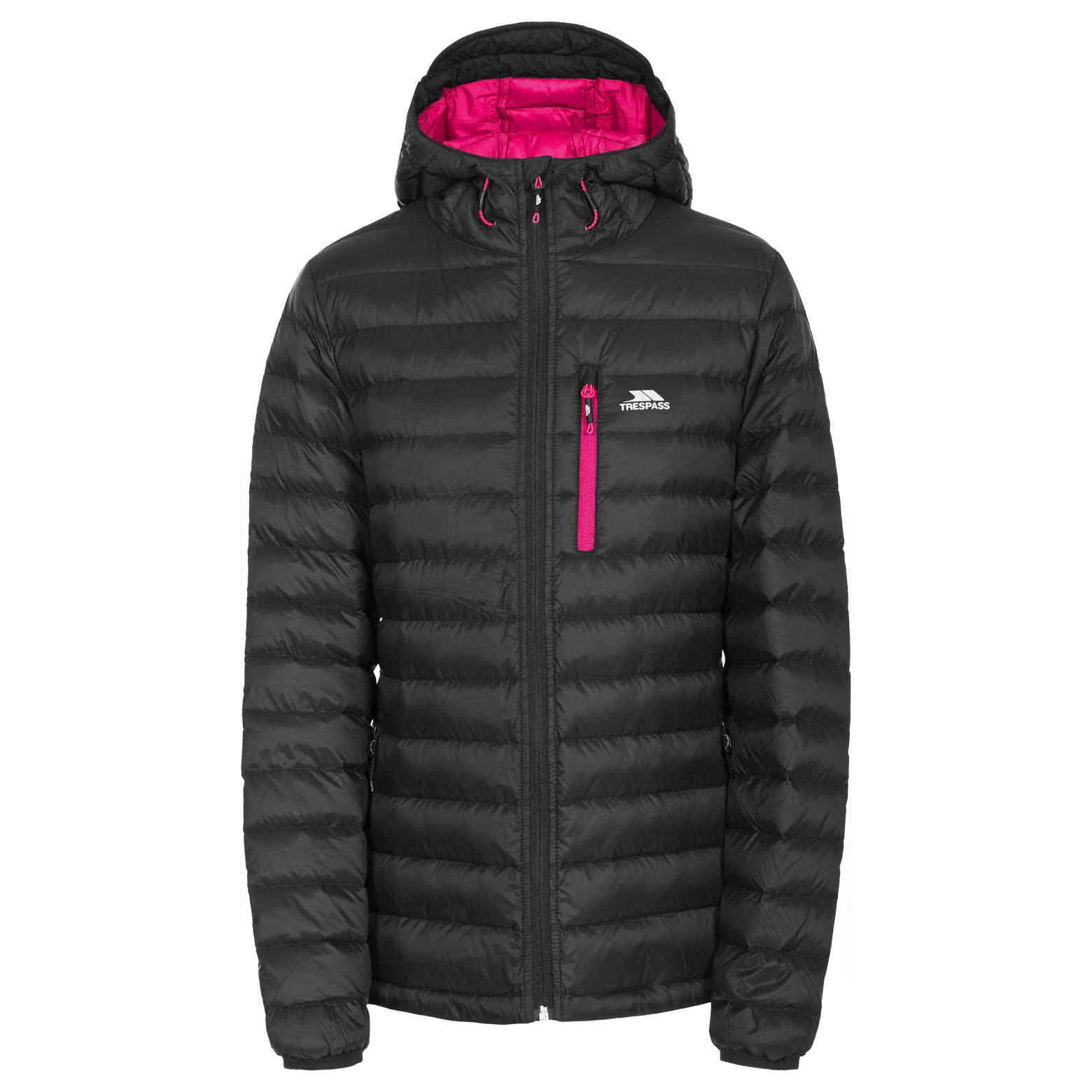 Trespass Womens/Ladies Arabel Down Jacket Black XXS