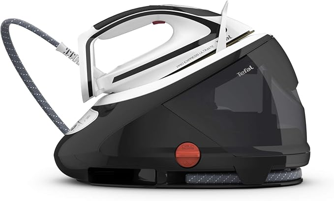 Tefal GV9550E0 steam ironing station Black, White