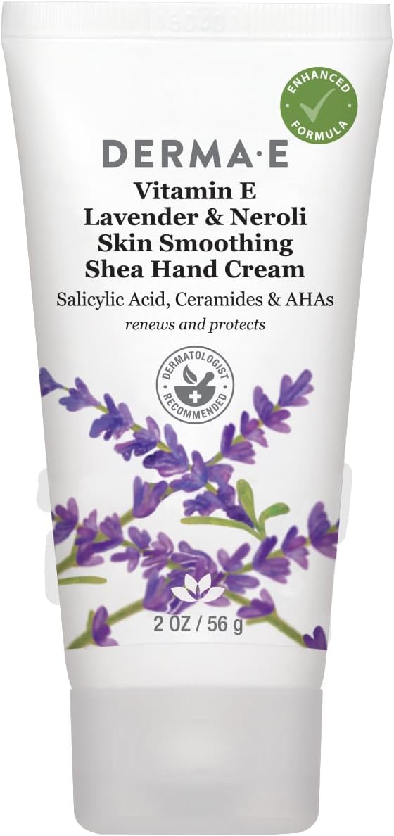 Derma E Vitamin E Lavender & Neroli Therapeutic Moisture Shea Hand Cream -56g/2oz