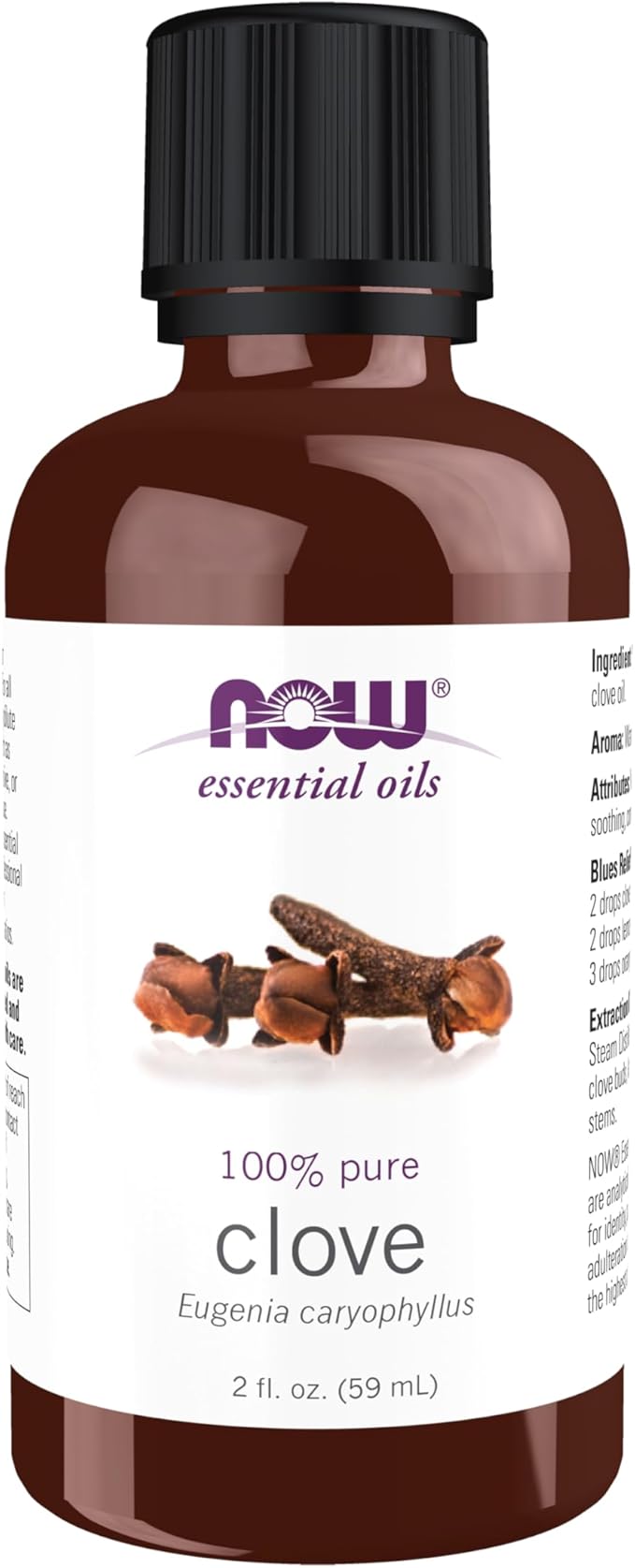 Now Foods, Essential Oil Pure Clove, 2 fl oz