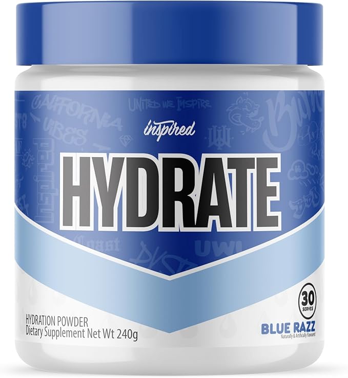 Inspired Nutraceuticals - Hydrate 30 Serves / Blue Razz