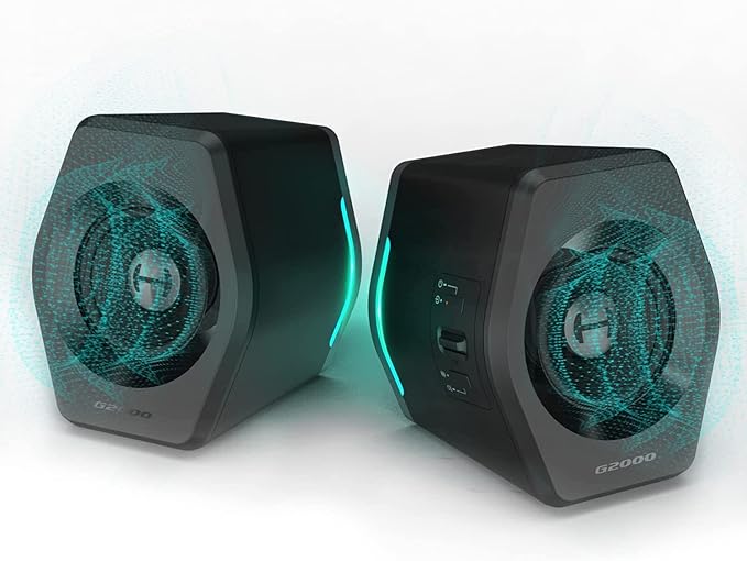 Edifier G2000 2.0 Bluetooth RGB Gaming Speakers