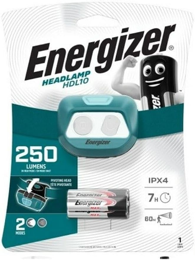 Energizer HDL10 Headlamp - 250 Lumens