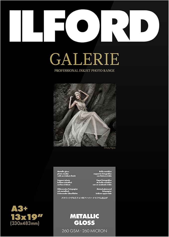 Ilford Galerie Metallic Gloss 260gsm A3+ - 50 Sheets