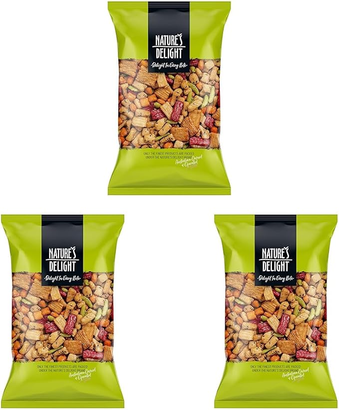 Natures Delight Coloured Rice Crackers 200 G, Multicolour