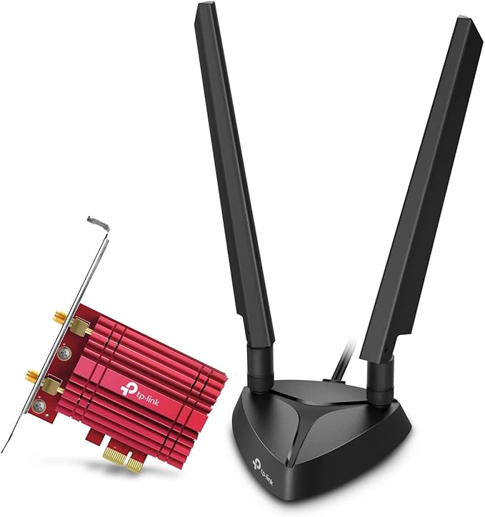 TP-Link Archer TXE75E AXE5400 Wi-Fi 6E Bluetooth 5.2 PCIe Adapter