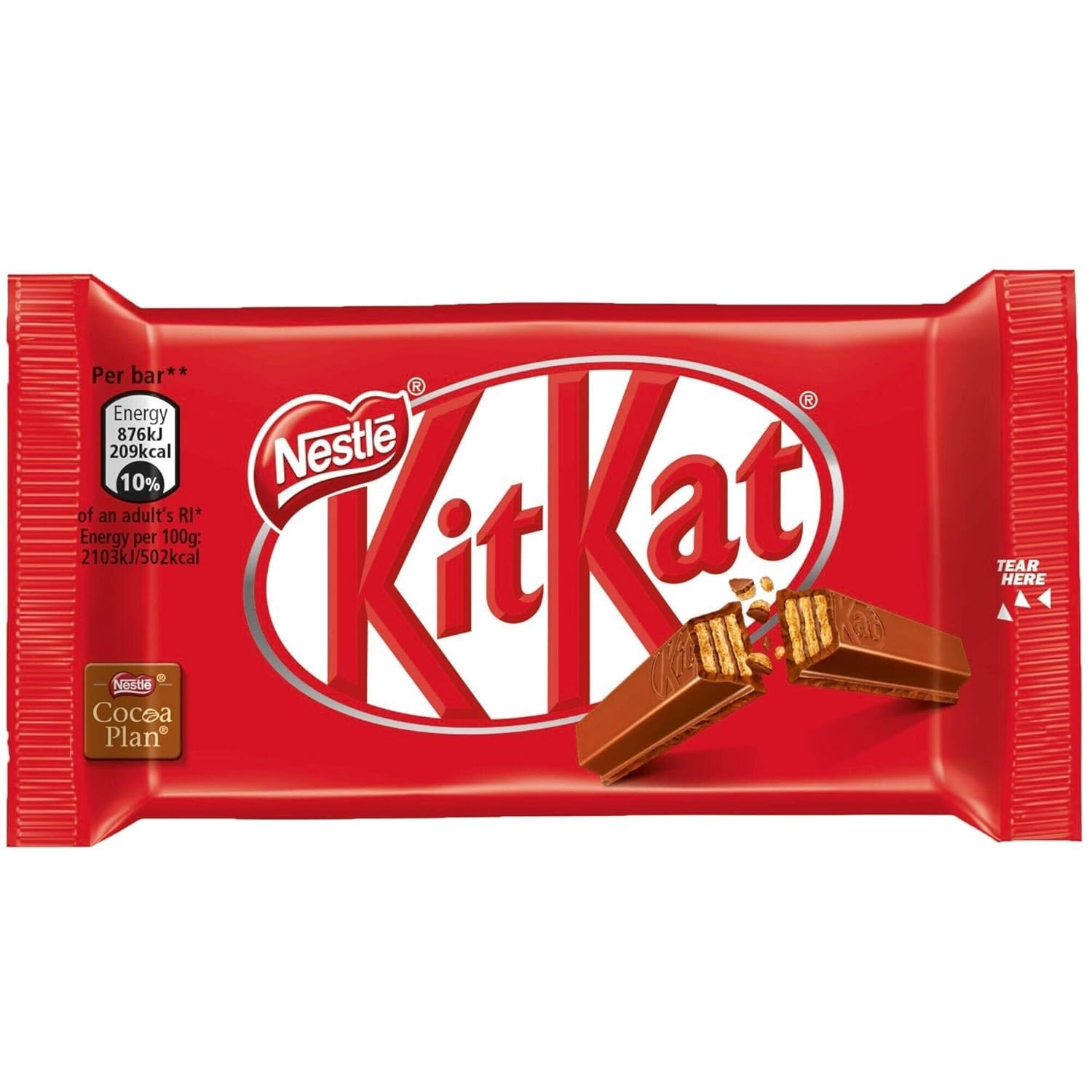 Kit Kat 4 Finger Bar, 45 Grams x 48