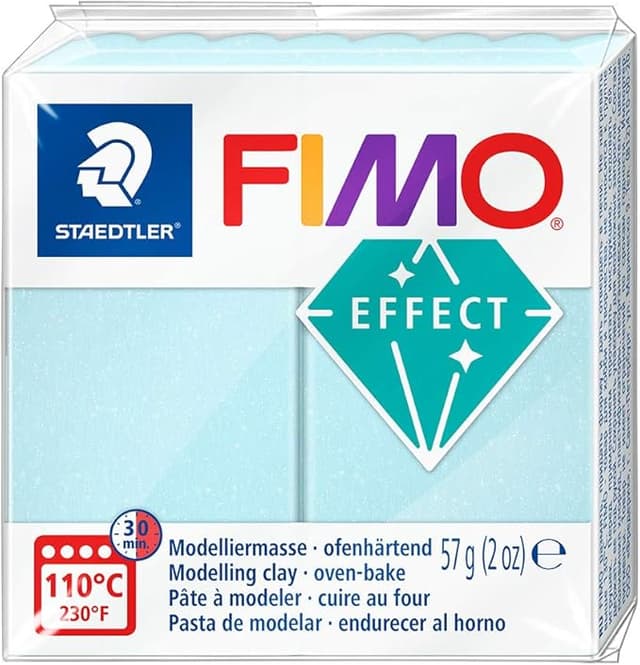 Fimo Effect Polymer Clay 57g Blue Ice Quartz