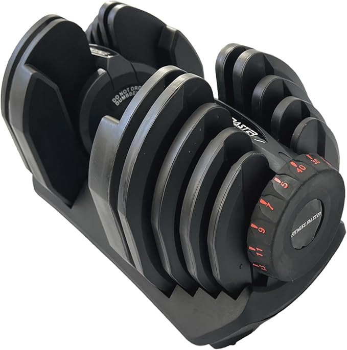 40kg Adjustable Dumbbells Set Dumbbell Weight Plates Gym Exercise