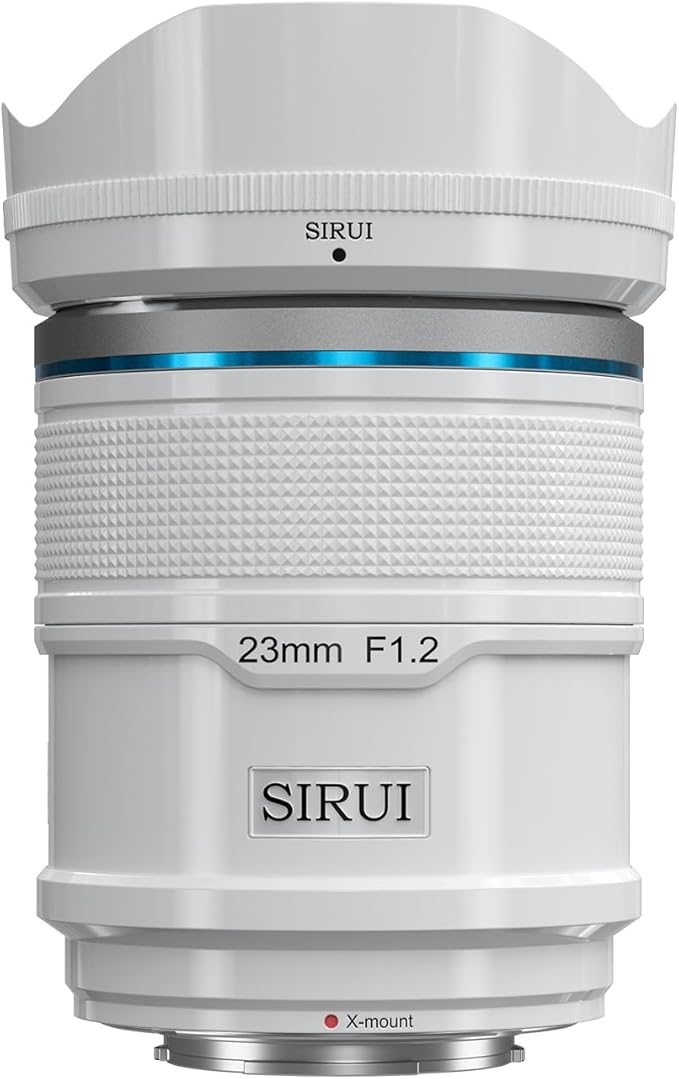 Sirui Sniper 33mm f/1.2 APSC Auto-Focus Lens – White, Fujiflim x