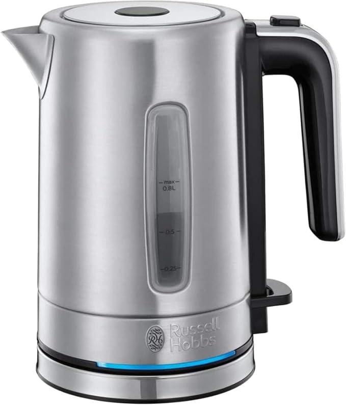 Russell Hobbs Compact Home Kettle 0.80 L Polished Stainless Steel