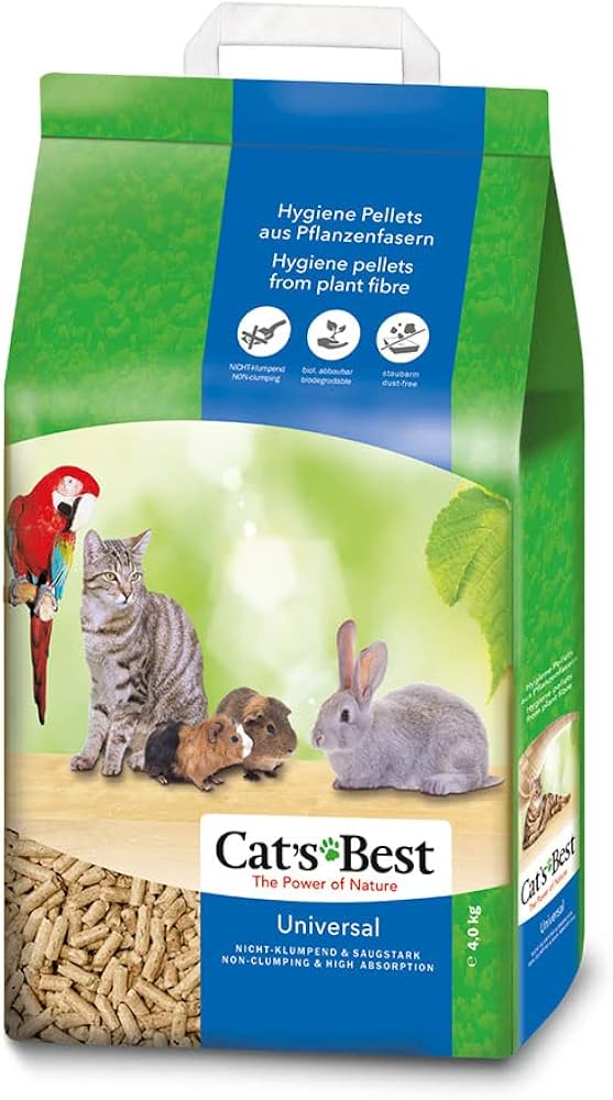 Universal Non Agglomerating Vegetable Sand For Small Animals 11 kg