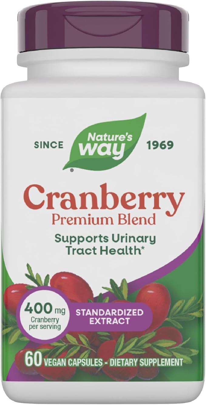 Nature's Way Cranberry Standardized 120 Vegetarian Capsules