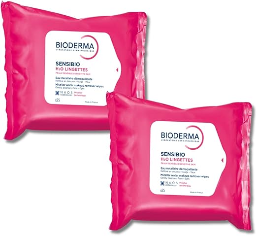 Bioderma Sensibio H2O Wipes - 25 Wipes