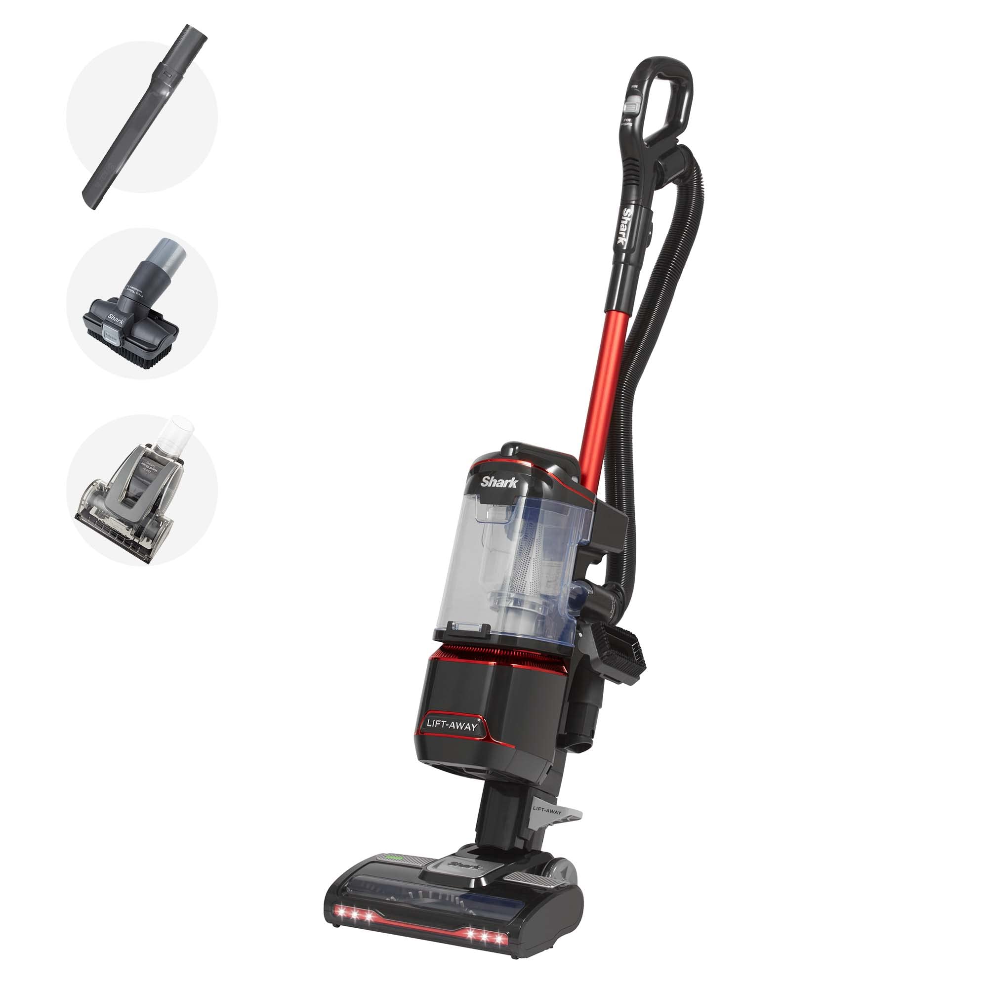Shark Portable Lift-away Upright Vacuum Cleaner [NV602UKT] Pet Model, Anti-Allergen, Red
