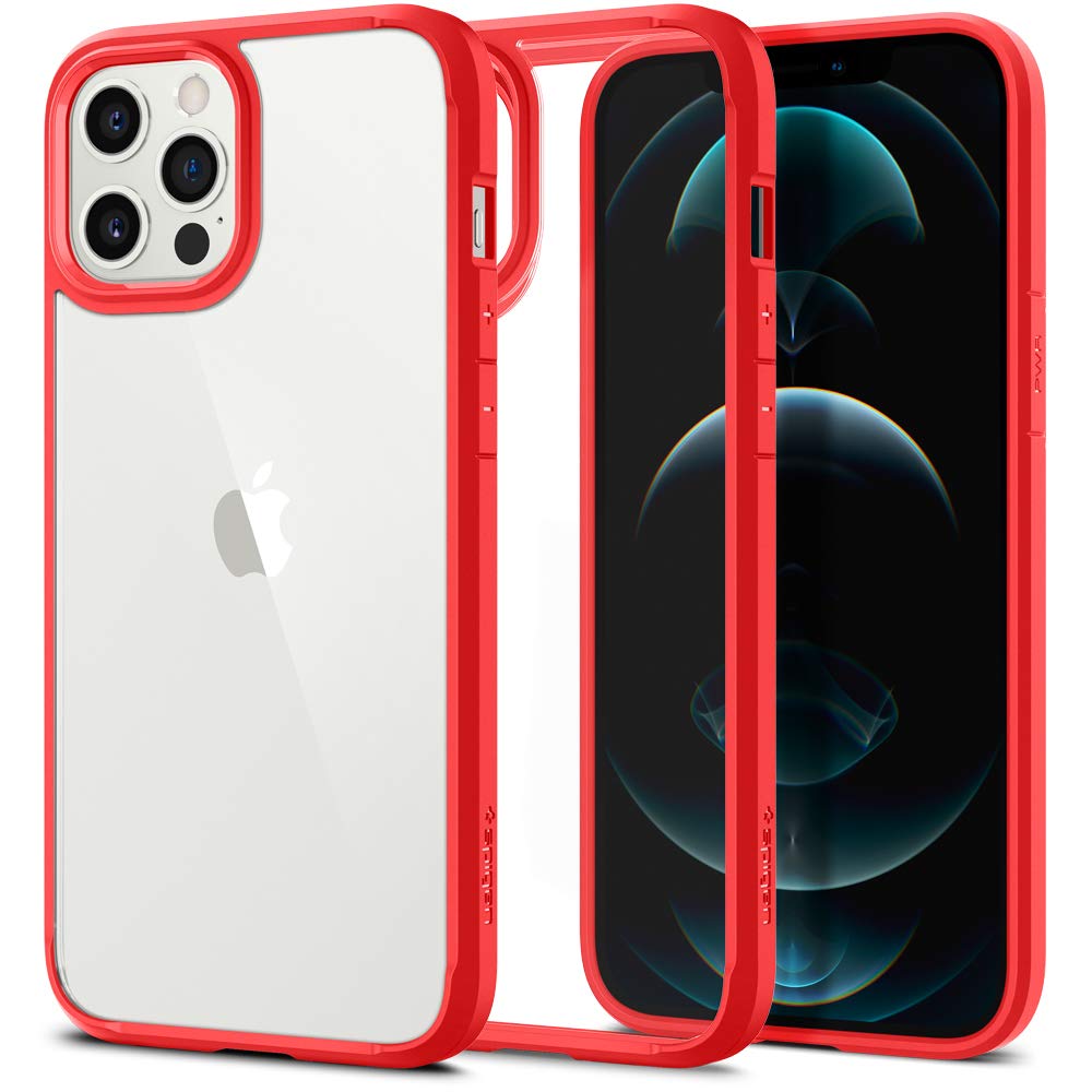 SPIGEN Ultra Hybrid Case iPhone 12 Pro Max - Red