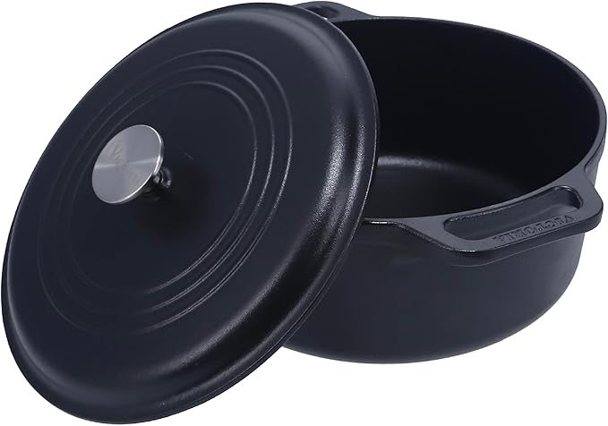 Victoria Black 7-Qt. Cast Iron Dutch Oven One Size