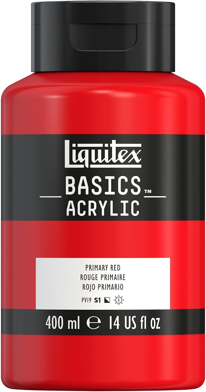 Liquitex Basics 400ml Primary Red