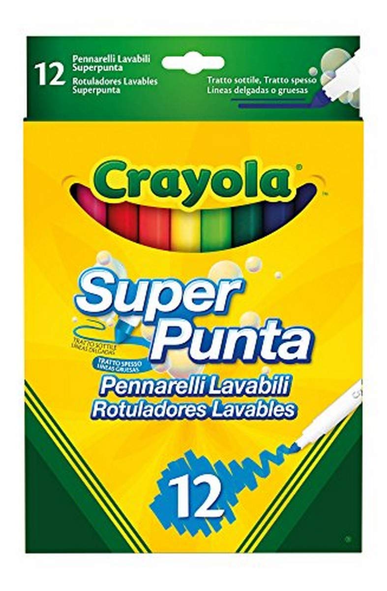 Crayola: 12 Bright SuperTips
