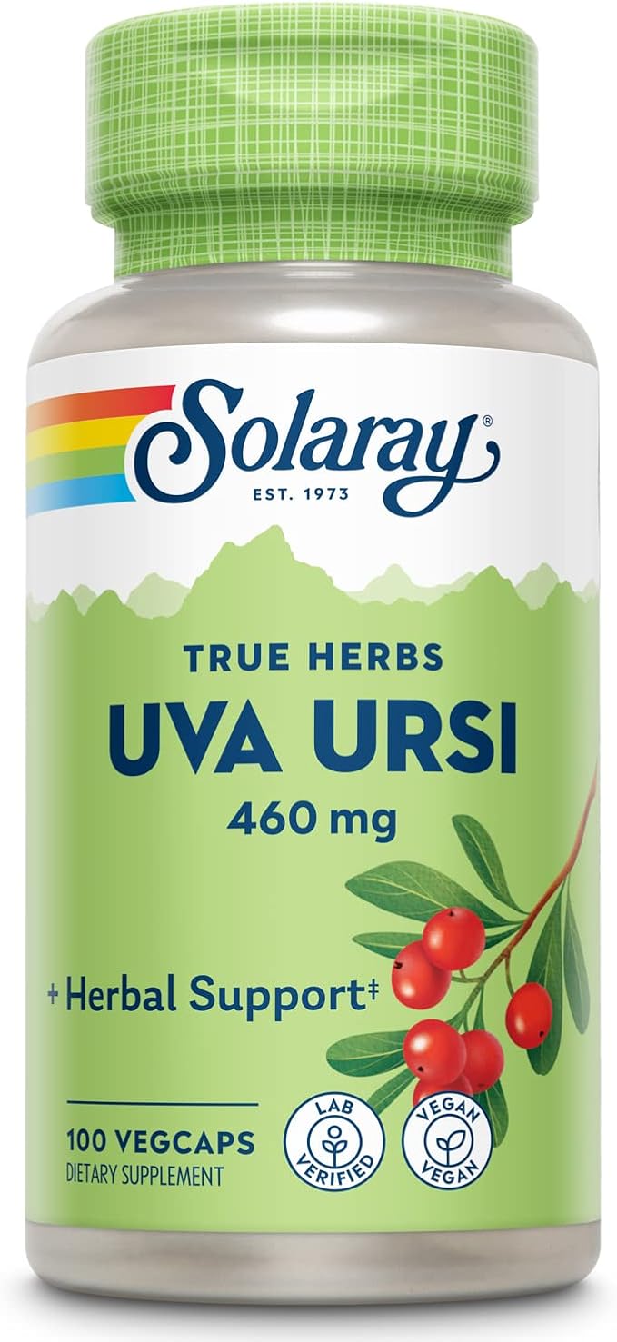 Solaray UVA Ursi 460 MG 100 VegCaps