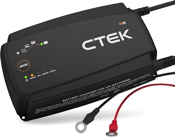 CTEK M15 Automatic Marine Boat Battery Charger Maintainer 12V Lead Acid Lithium