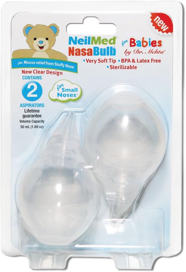 NeilMed NasaBulb Aspirator 2pk