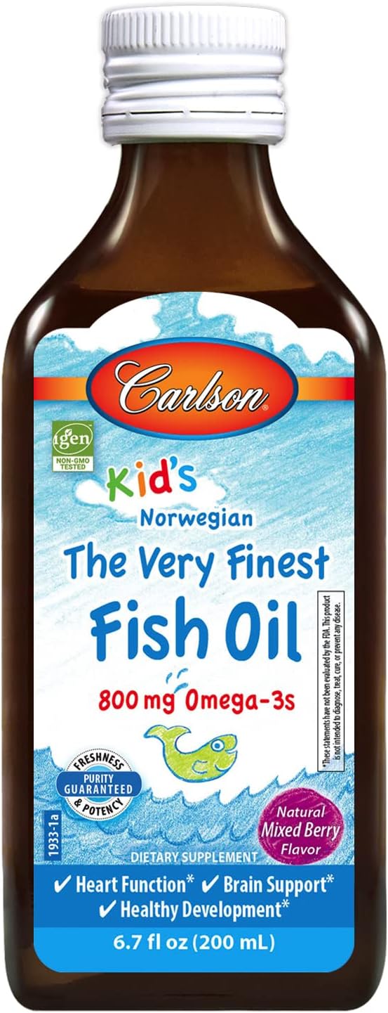 Carlson - Kid's The Very Finest Fish Oil, Orange 200 ml