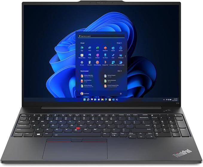 Lenovo - Intel I7 13th Gen - Intel Iris XE Graphics - DDR4 3200 16GB Memory - 512GB SSD - 1920x1200 - Graphite Black - ThinkPad E16 - 16.0" Screen - G
