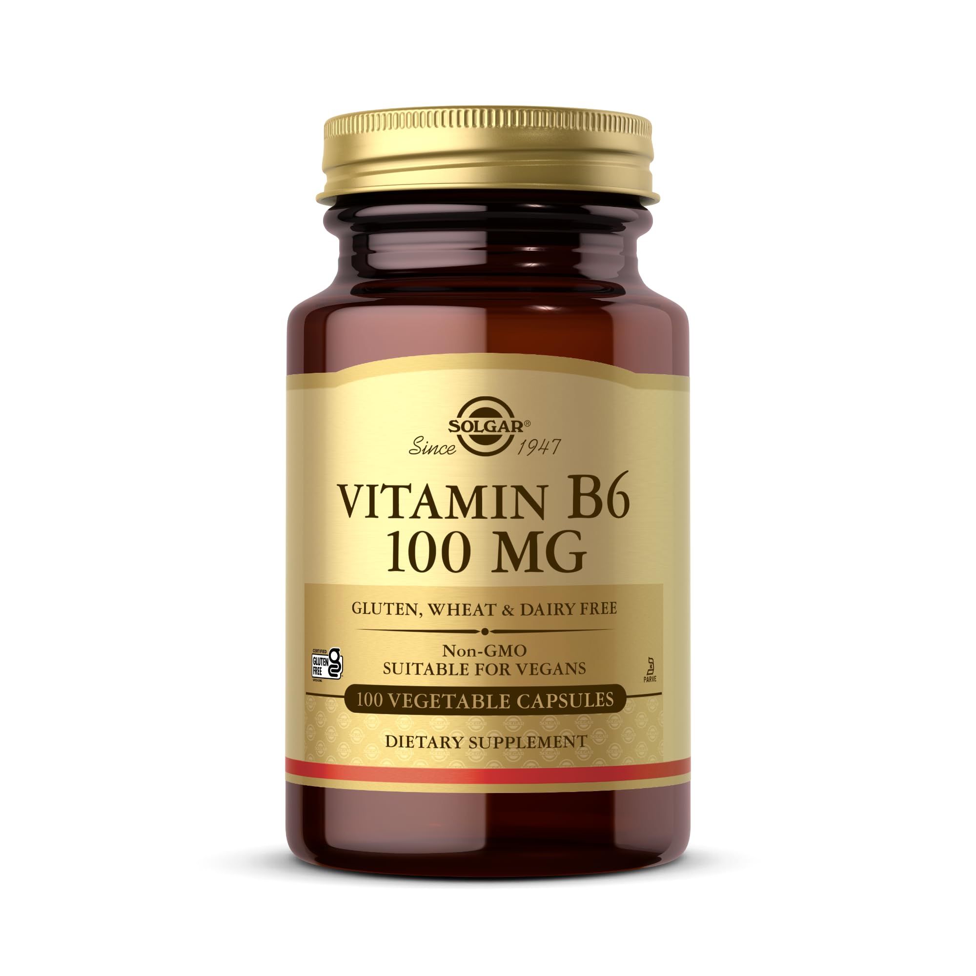 Solgar Vitamin B6 100 MG - 100 Tablets