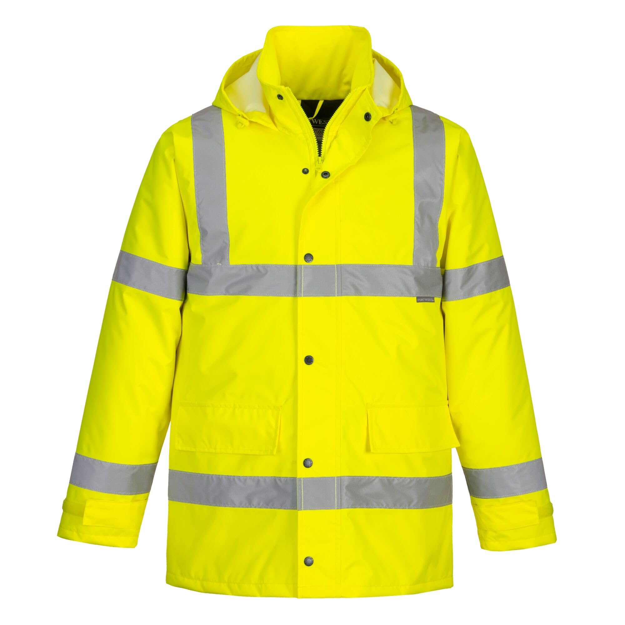 Portwest Hi-Vis Traffic Jacket Yellow XS