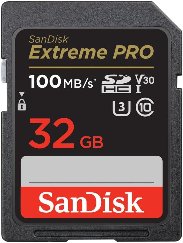 SanDisk Extreme Pro SDHC UHS-I Memory Card 32GB (95MB/s)