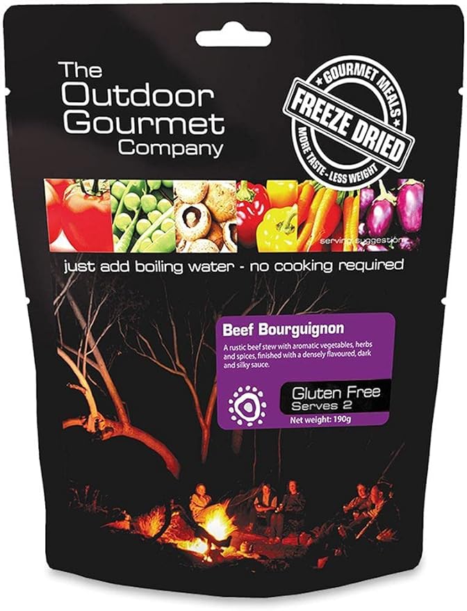 Outdoor Gourmet Beef Bourguignon (Double)