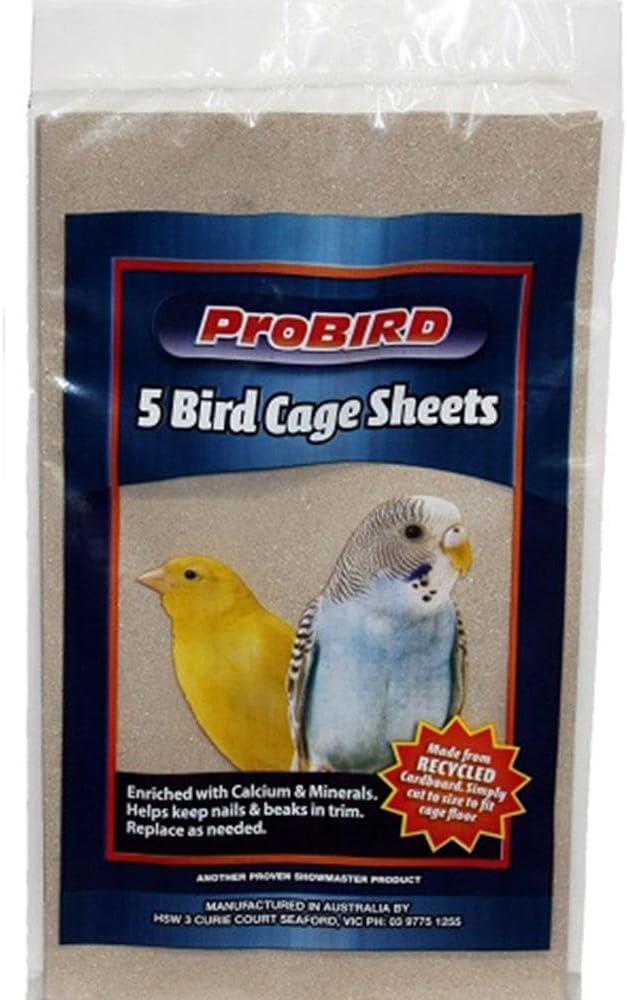 Probird Bird Cage Sand Sheets 5pk