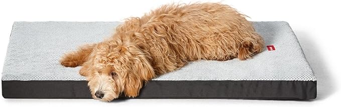 Snooza Dog Bed Orthobed Plush Grey Large