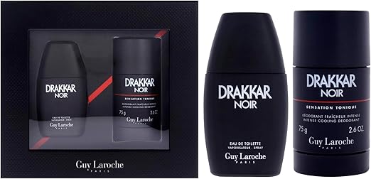 Guy Laroche Drakkar Noir 2 Piece Gift Set for Men, I0053391