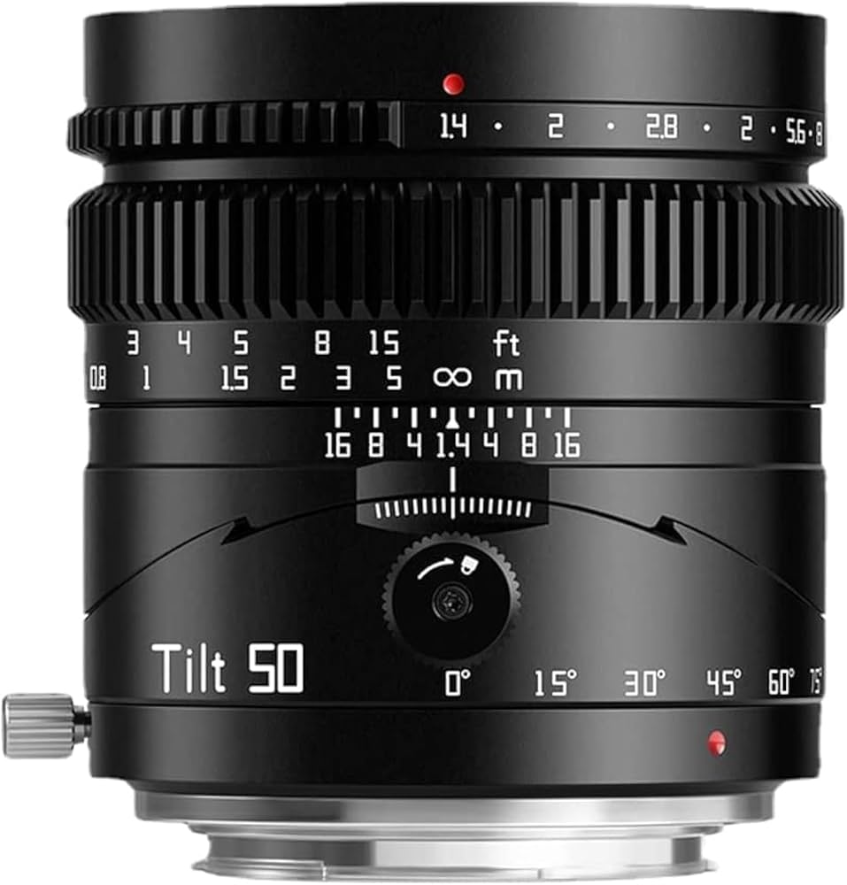 TTArtisan 50mm f/1.4 Tilt Lens (MFT-Mount)
