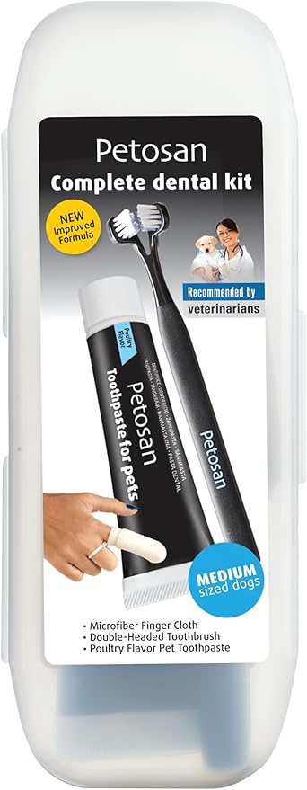 Petosan Complete Dental Kit For Medium Dogs