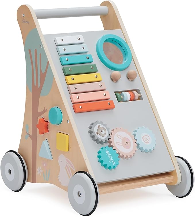Bubble Wooden Activity Play Walker
