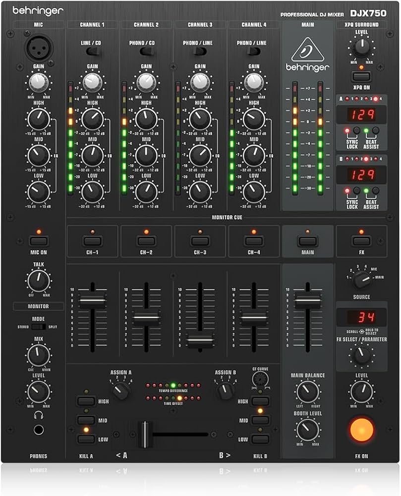 Behringer DJX750 Pro DJ Mixer