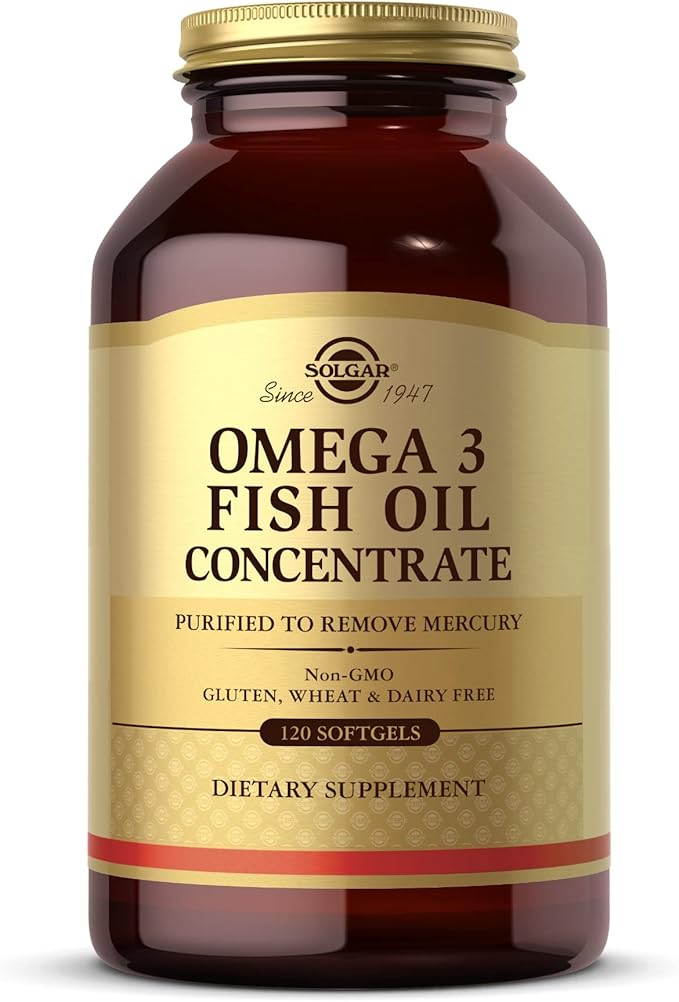 Solgar Fish Oil, Omega 3, Concentrate, Softgels - 120 softgels