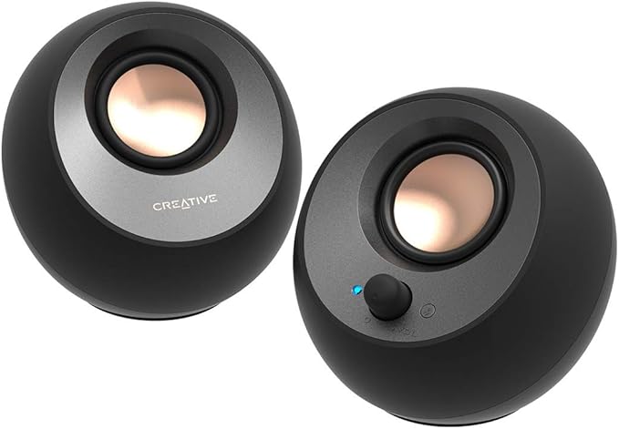 Creative Pebble V3 - 2.0 USB-C Computer Speakers With Bluetooth 5.0