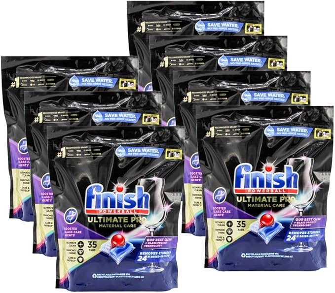 Finish Ultimate Pro Material Care Dishwasher Tablets 35 Pack
