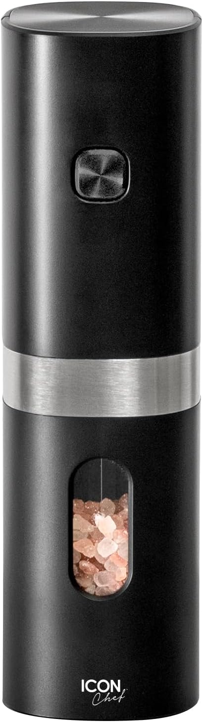 Icon Chef Electric Salt 'N Pepper Mill - Black