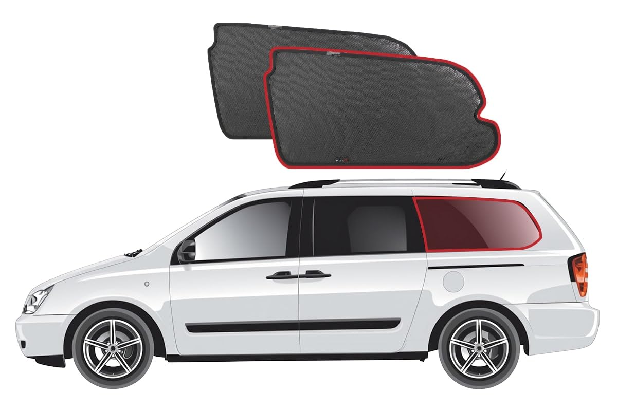 Snap Shades For Kia Carnival 2nd Gen Port Window Shades (2006-2014)