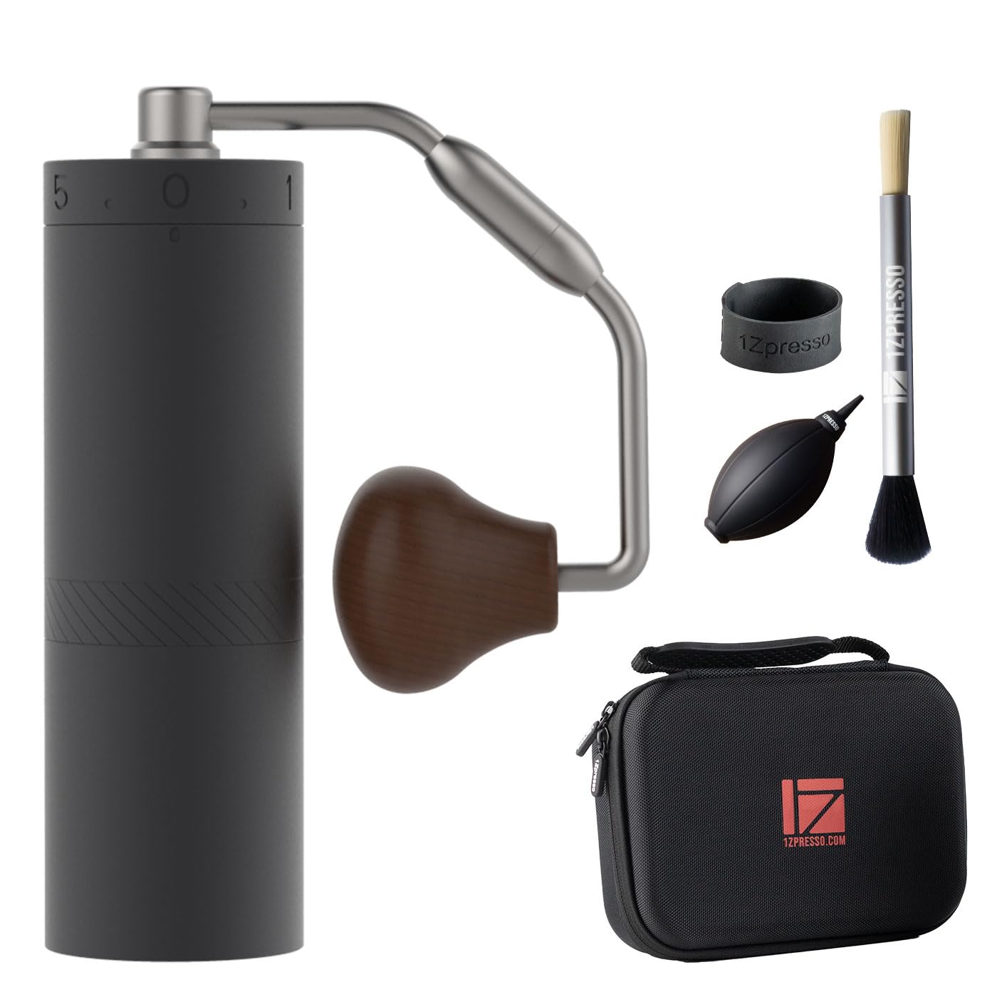 1Zpresso X-ultra Foldable Coffee Grinder. Midnight Black