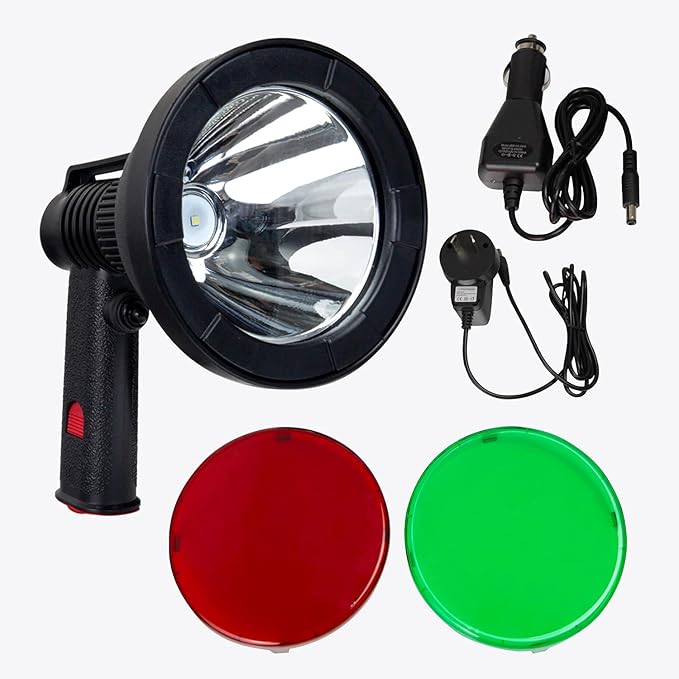 Hardkorr 1200lm 10W Led Hand-held Lithium Rechargeable Spotlight