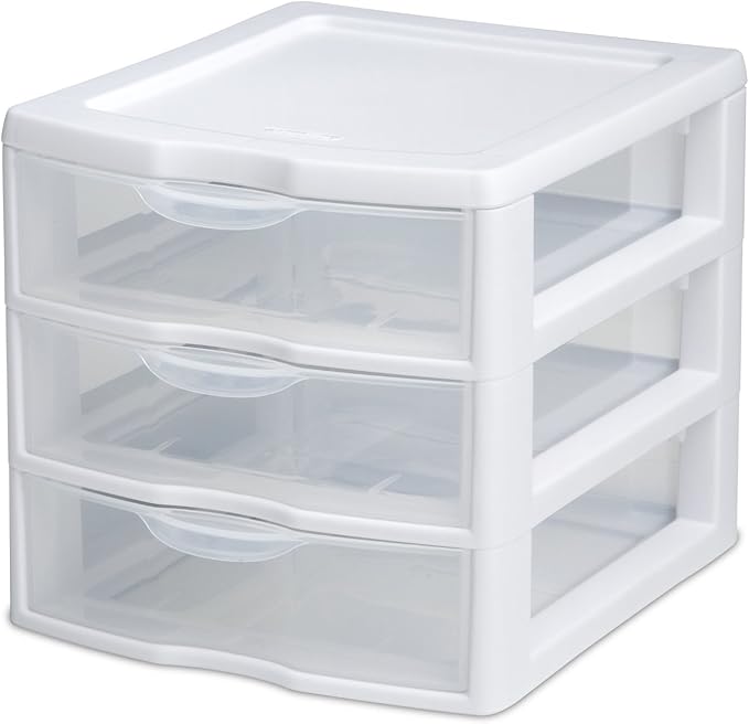 Sterilite Small 3 Drawer Unit