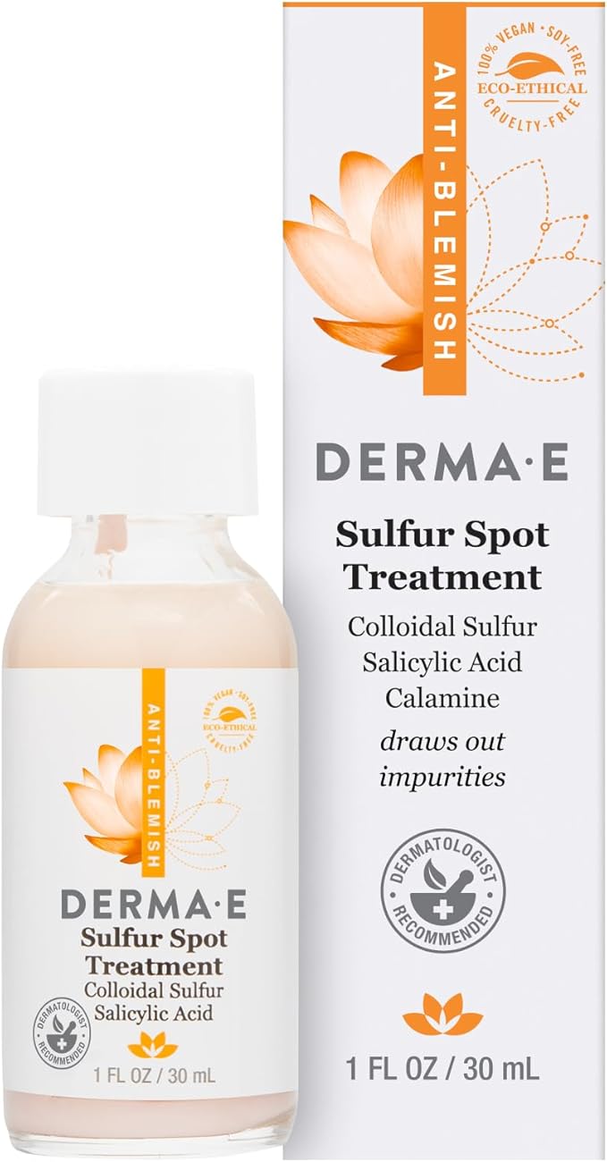 Derma E, Acne Blemish Control Treatment Serum, 2 fl oz (60 ml)