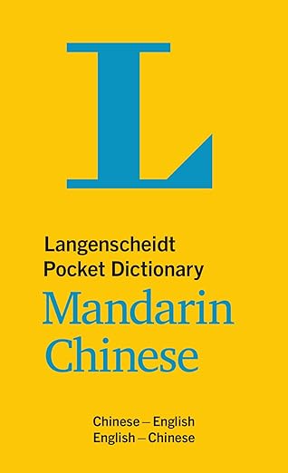 Langenscheidt Pocket Dictionary Mandarin Chinese
